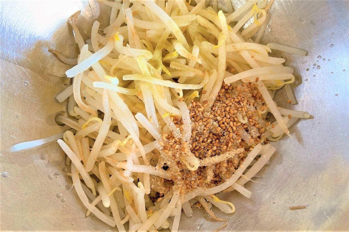 もやし喜こんぶ和え