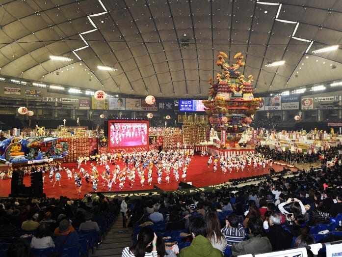 前回の「ふるさと祭り東京」の様子