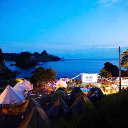 野外シネマフェスの様子/画像提供:株式会社Construct film works