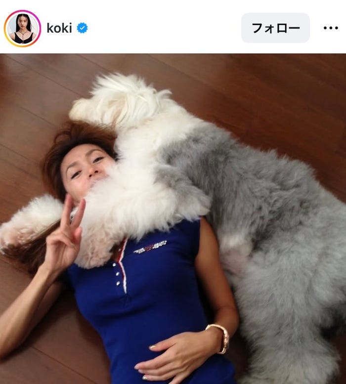 Koki,Instagramより