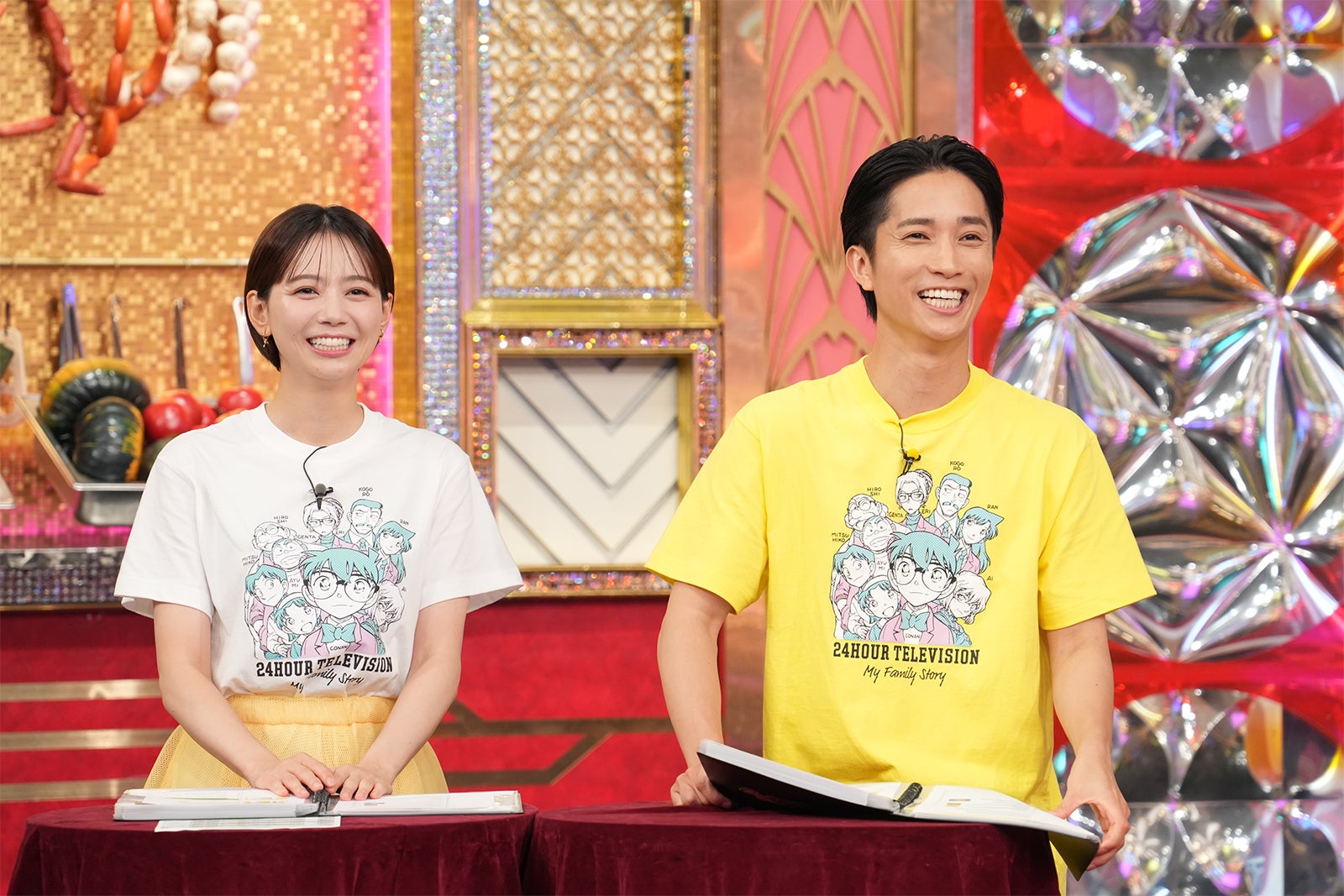小室瑛莉子、田中樹（C）日本テレビ