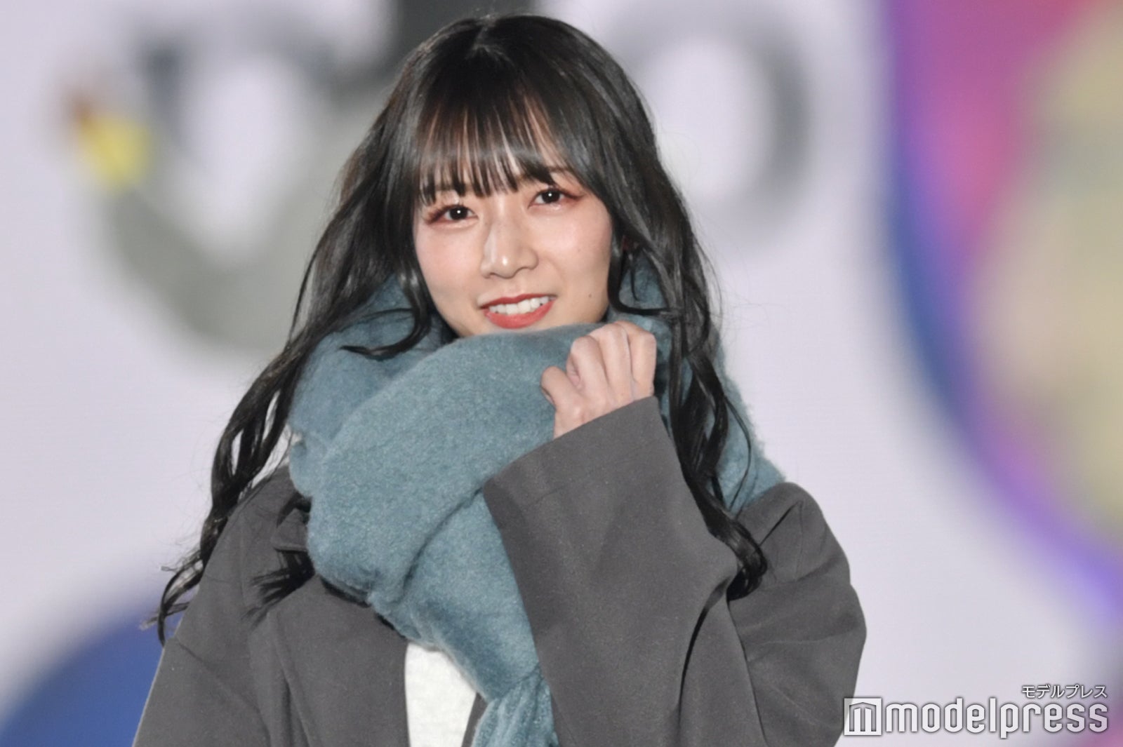 北野日奈子、胸キュン仕草に熱い視線 冬先取りコーデが可愛い＜関西コレクション2022A／W＞