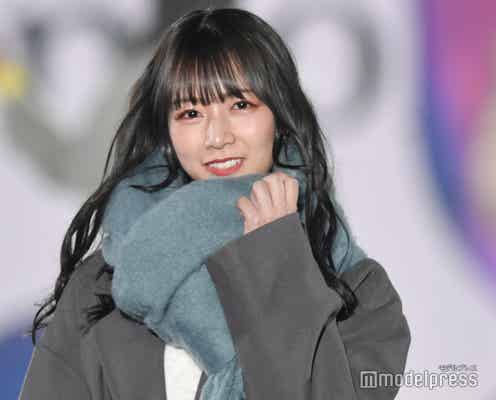 北野日奈子、胸キュン仕草に熱い視線 冬先取りコーデが可愛い<関西コレクション2022A/W>