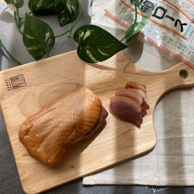 カットした合鴨ロース