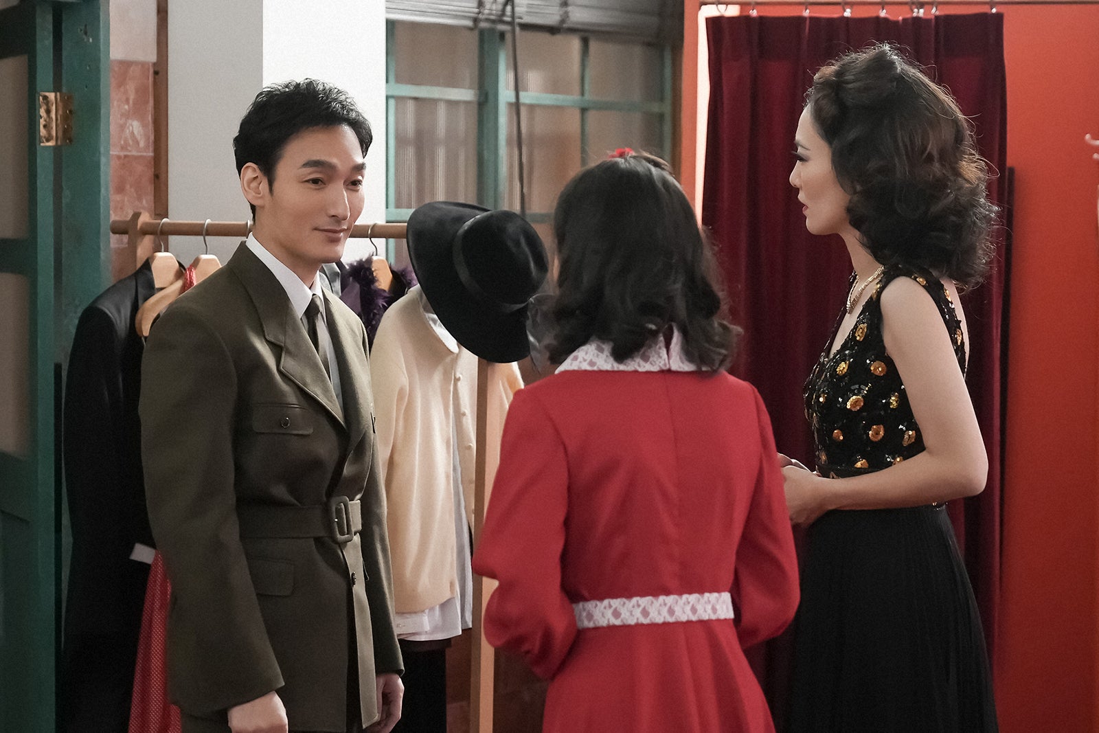 草なぎ剛、趣里、菊池凛子「ブギウギ」第70話（C）NHK