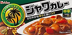 「ジャワカレー＜中辛＞」