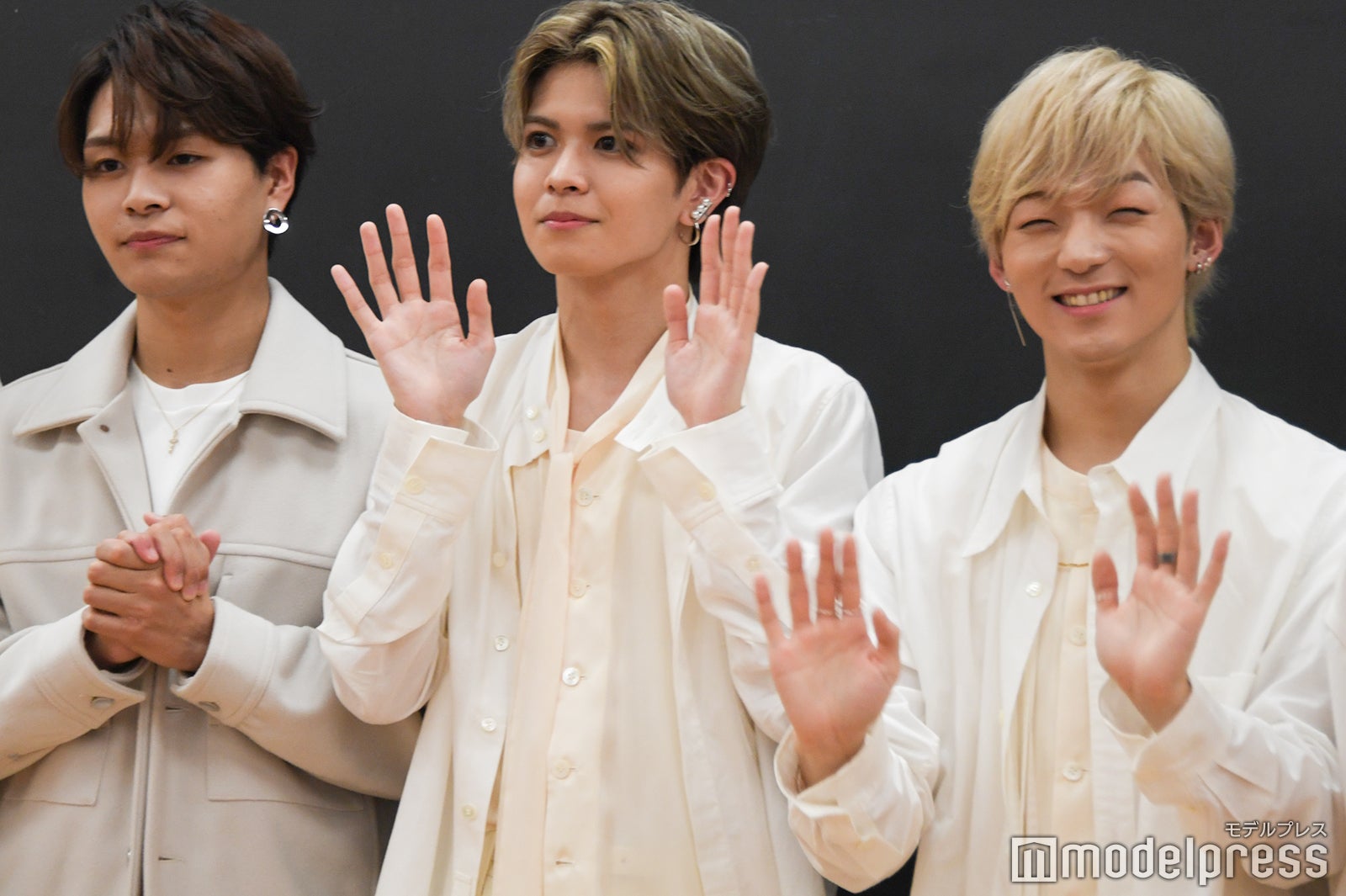海帆、栗田航兵、古瀬直輝 （C）モデルプレス