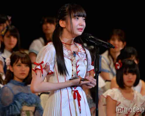 NGT48荻野由佳、速報1位から順位は?<第9回AKB48選抜総選挙>