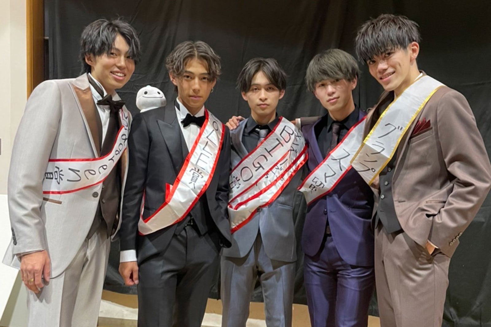 「ミスター明治学院」ファイナリスト （提供写真）