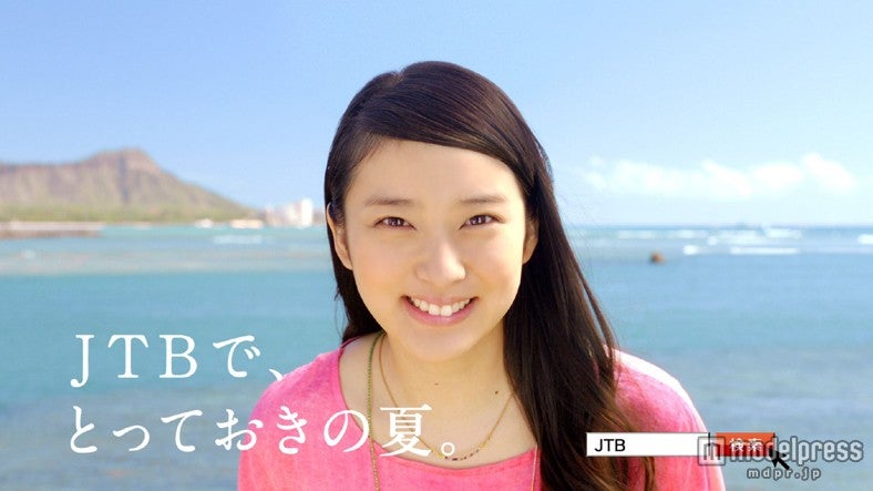 武井咲／「‘OLI‘OLI スカイウェーブ」篇