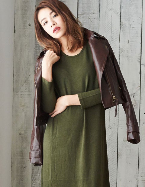 フェイクレザーライダースジャケット「Re:EDIT by GALSTAR」4,998円（税込）／画像提供：Re:EDIT by GALSTAR