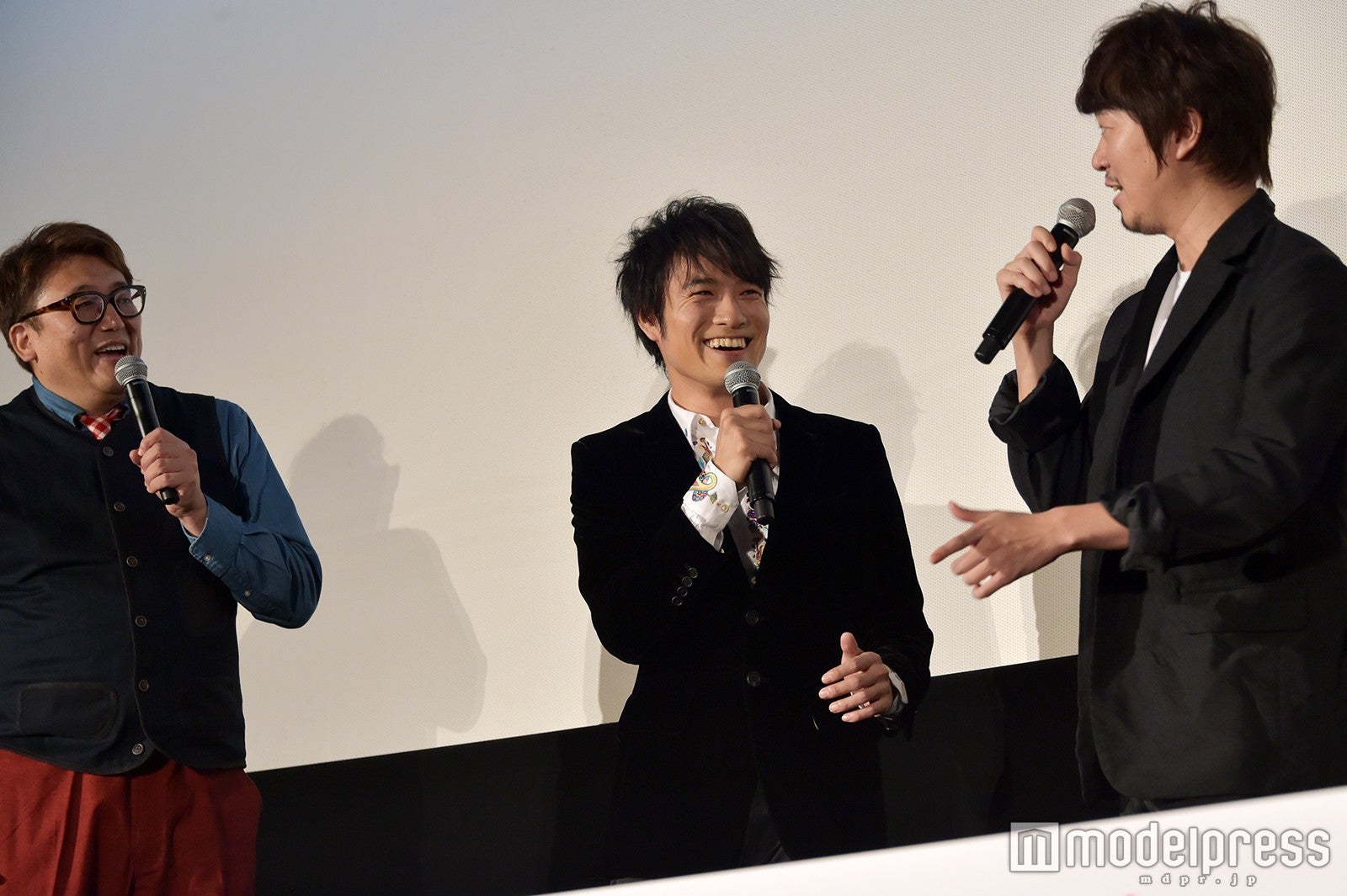 福田雄一監督、笠原秀幸、新井浩文（C）モデルプレス