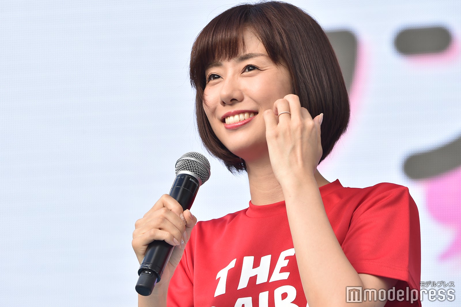 山崎夕貴アナ（C）モデルプレス