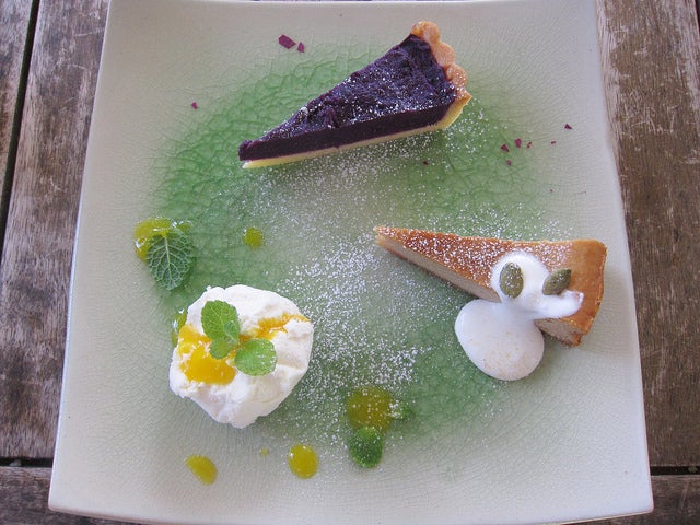 日替わりスイーツを一度に楽しめる「スペシャルスイーツプレート」￥700／宮古島 by koni_aiko