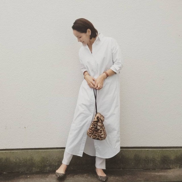 爽やかな白ワンピースで気分を一新 19年春のおすすめ ホワイトワンピースコーデ10選 モデルプレス