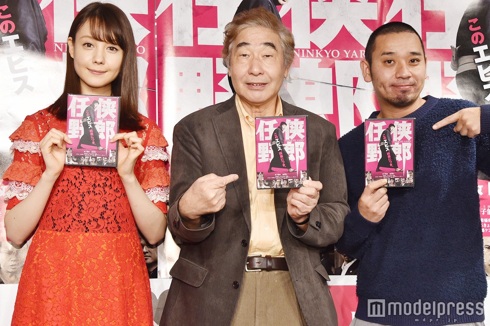 トリンドル玲奈、蛭子能収、大悟 （C）モデルプレス