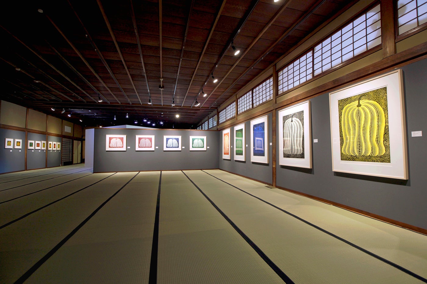 第5展示室 南瓜の間／画像提供：フォーエバー現代美術館 祇園・京都