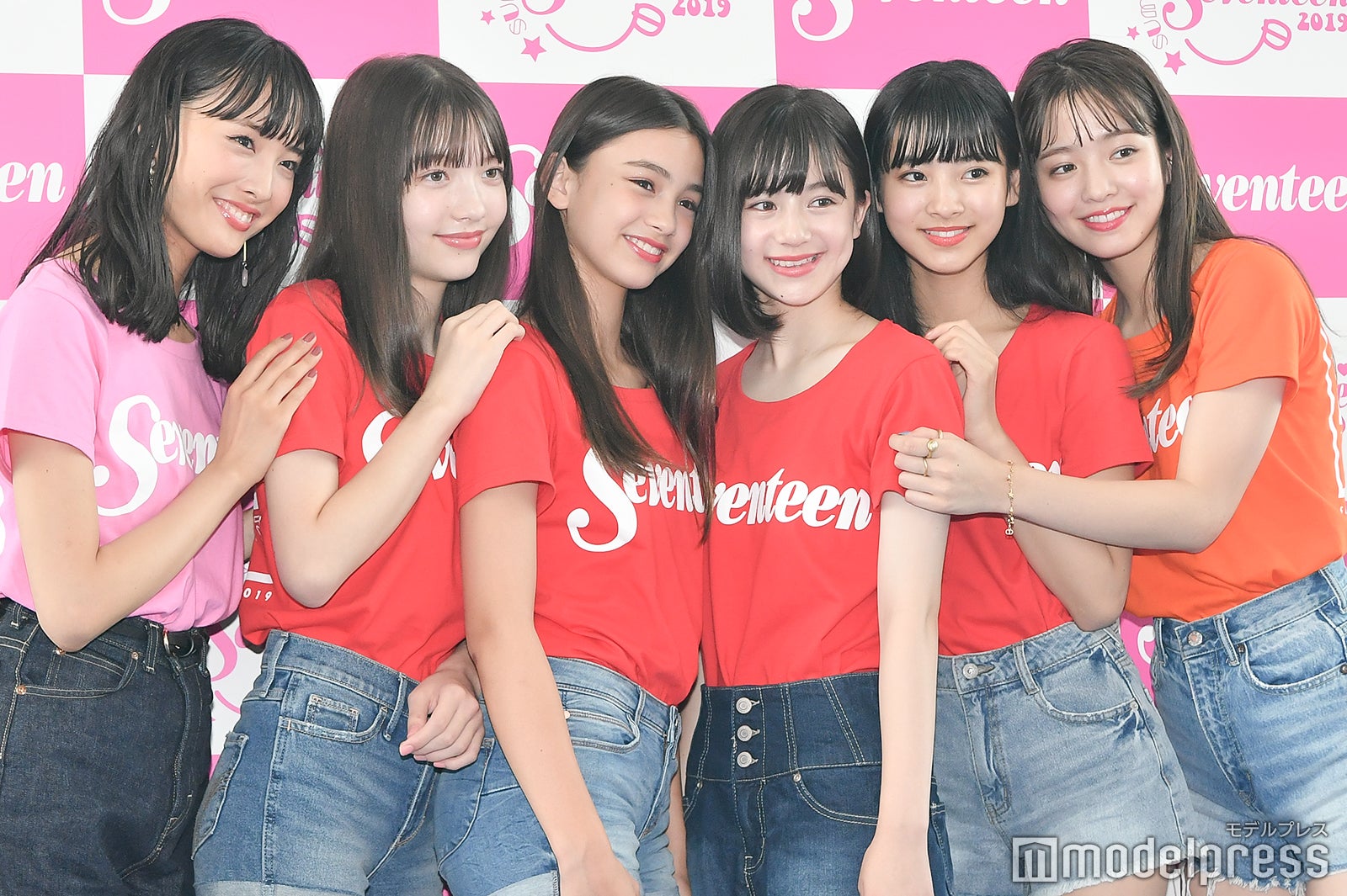 大友花恋、雑賀サクラ、ブリッジマン遊七、瀬戸琴楓、田中杏奈、横田真悠（C）モデルプレス