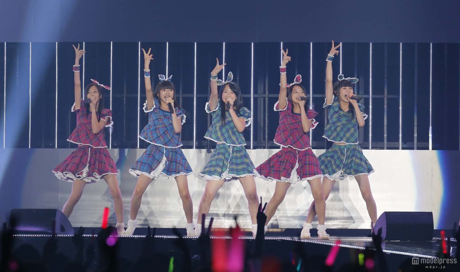 a-nationでパフォーマンスをする東京女子流