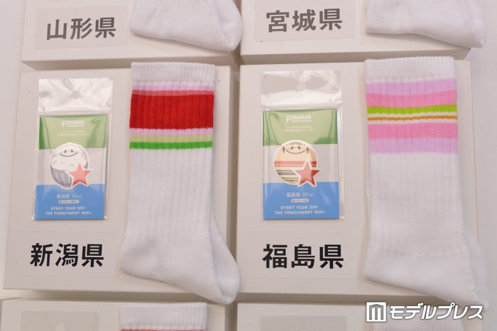 47都道府県別ラインソックス(C)モデルプレス