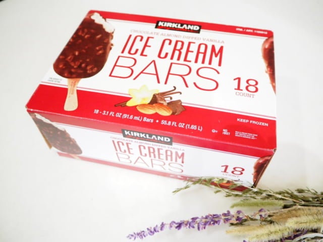 コストコアイスバーのパッケージ