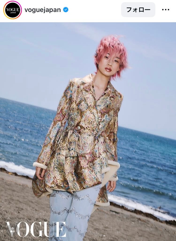 Vogue Japan公式Instagramより