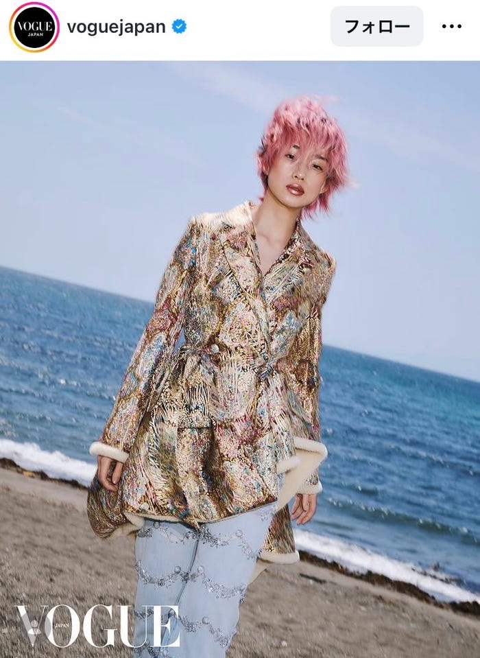 Vogue Japan公式Instagramより