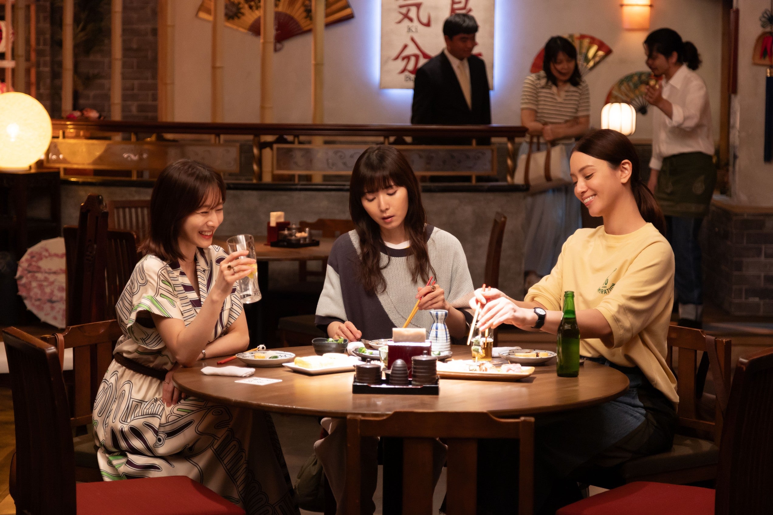 田中みな実、松岡茉優、滝沢カレン「ギークス～警察署の変人たち～」第9話より（C）フジテレビ