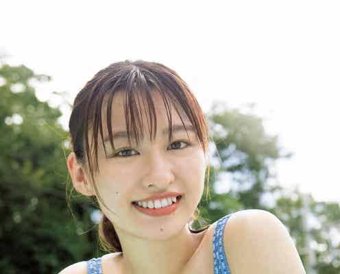 「美少女図鑑アワード2020」グランプリ・佐藤夕璃、初水着グラビア挑戦 抜群スタイルに釘付け