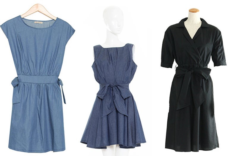 ウエストリボンでワンピーススタイルはもっと可愛くなる♡  