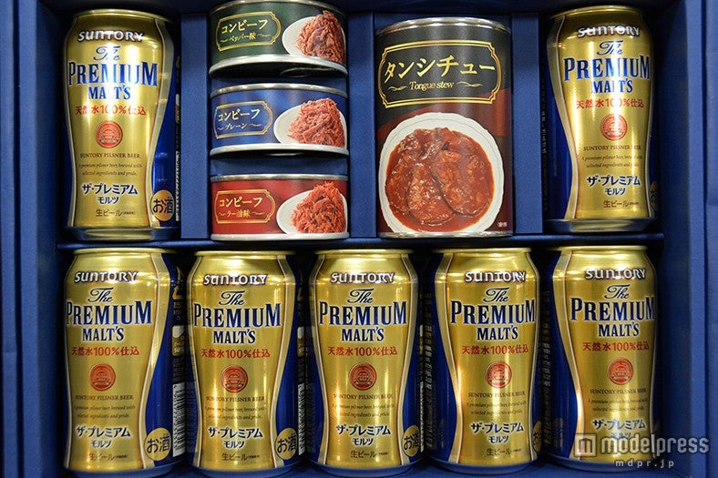 「ザ・プレミアム・モルツ＆オードブル缶詰セット」￥5，000