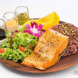 「グリルドサーモンプレート」(台場店限定)1780円/画像提供:アイランドヴィンテージコーヒージャパン