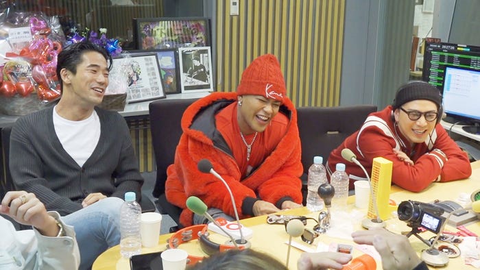 「『山下健二郎のオールナイトニッポン・最終回』三代目JSB全員集合SPに密着!!~後編~」より(画像提供:LDH JAPAN)