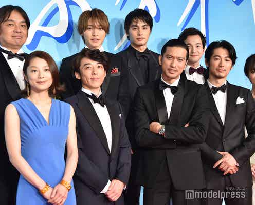 長瀬智也、ディーン・フジオカ、高橋一生、深田恭子らレッドカーペットに豪華集結<空飛ぶタイヤ>