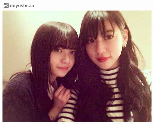 三吉彩花、乃木坂46齋藤飛鳥は「sister」 「最強姉妹」とファン歓喜