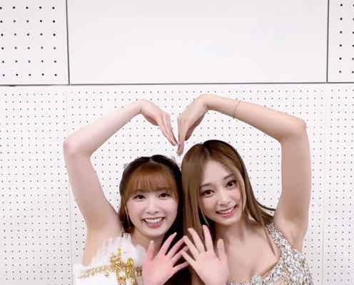 NiziUミイヒ“大ファン”TWICEツウィとダンスコラボ「努力の結晶」「美の共演」と反響