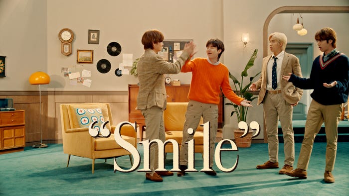 「XYLITOL × BTS Smile Cleaning篇」 (提供写真)