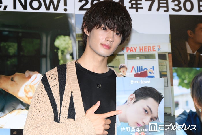 佐野勇斗、お気に入りカットは「裸です」 6年ぶり写真集で自ら考案【Here, Now！】