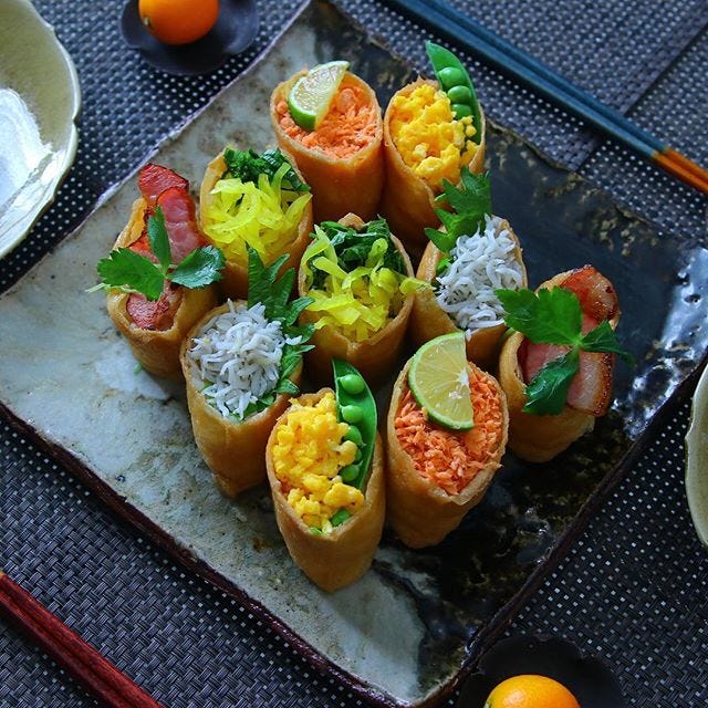 可愛い と声が出ちゃういなり寿司レシピ集 食卓 お弁当を華やかにするアイデア モデルプレス