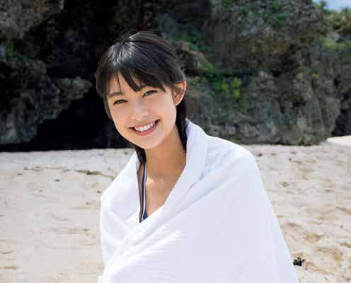 水着好評で緊急登場 「国民的美少女」出身・玉田志織、美脚あらわ