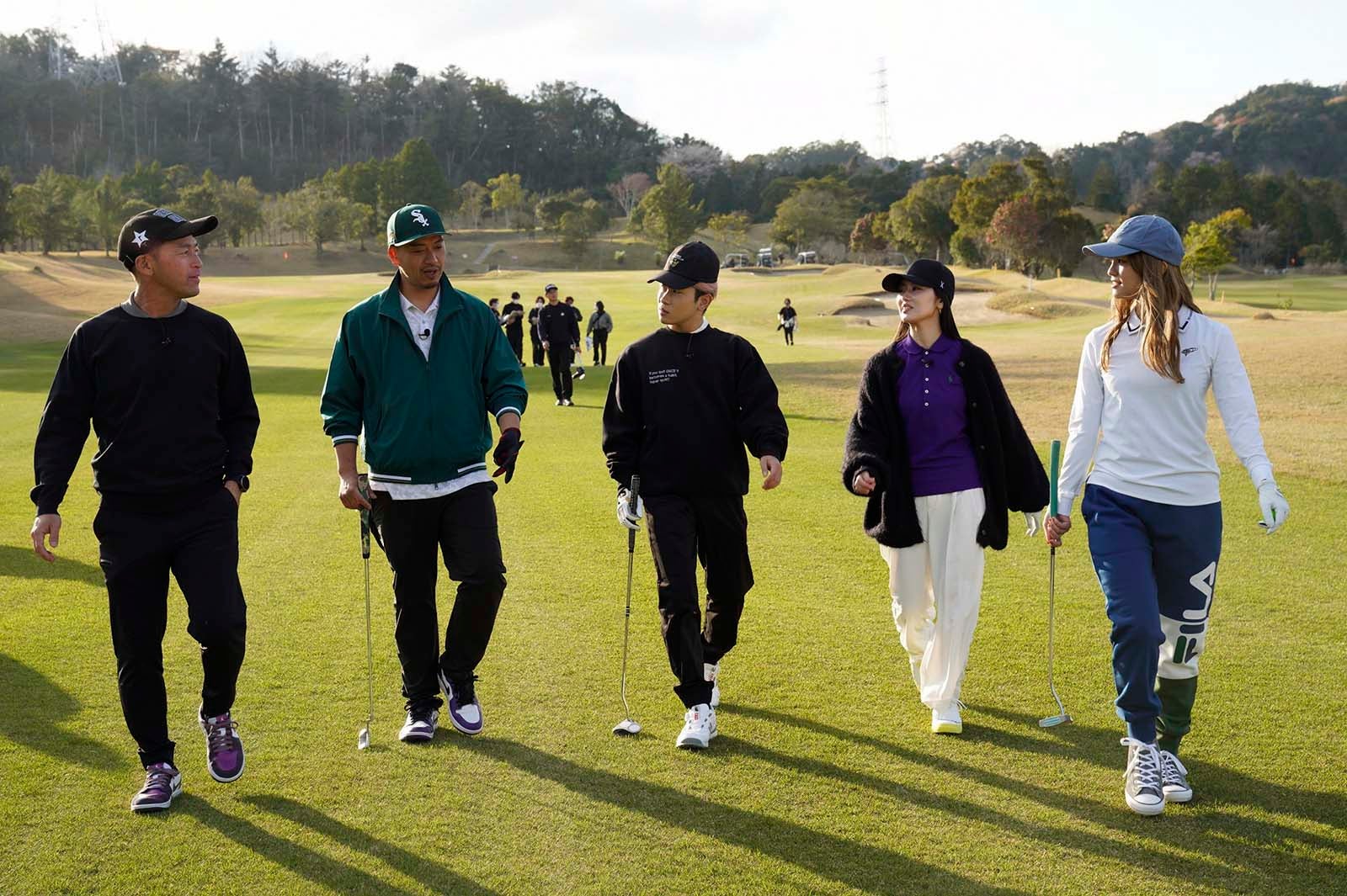 「GWだよ！LDHゴルフ好き大集合スペシャル！」より（提供写真）