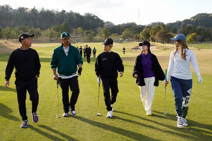 「GWだよ!LDHゴルフ好き大集合スペシャル!」より(提供写真)