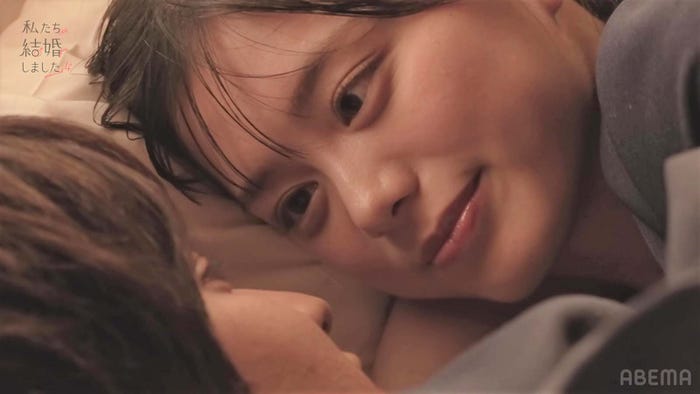 紺野彩夏/「私たち結婚しました4」(C)AbemaTV, Inc.