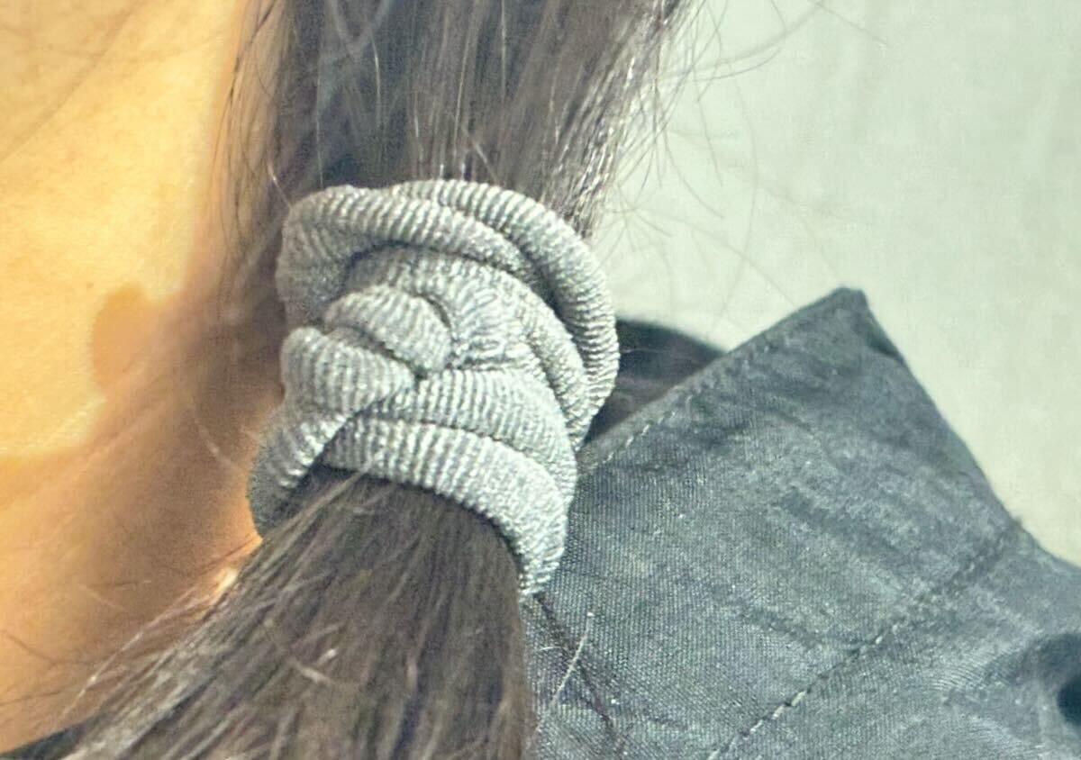 セリア ヘアゴム セリアのジャージヘアゴムを使ったヘアアレンジ