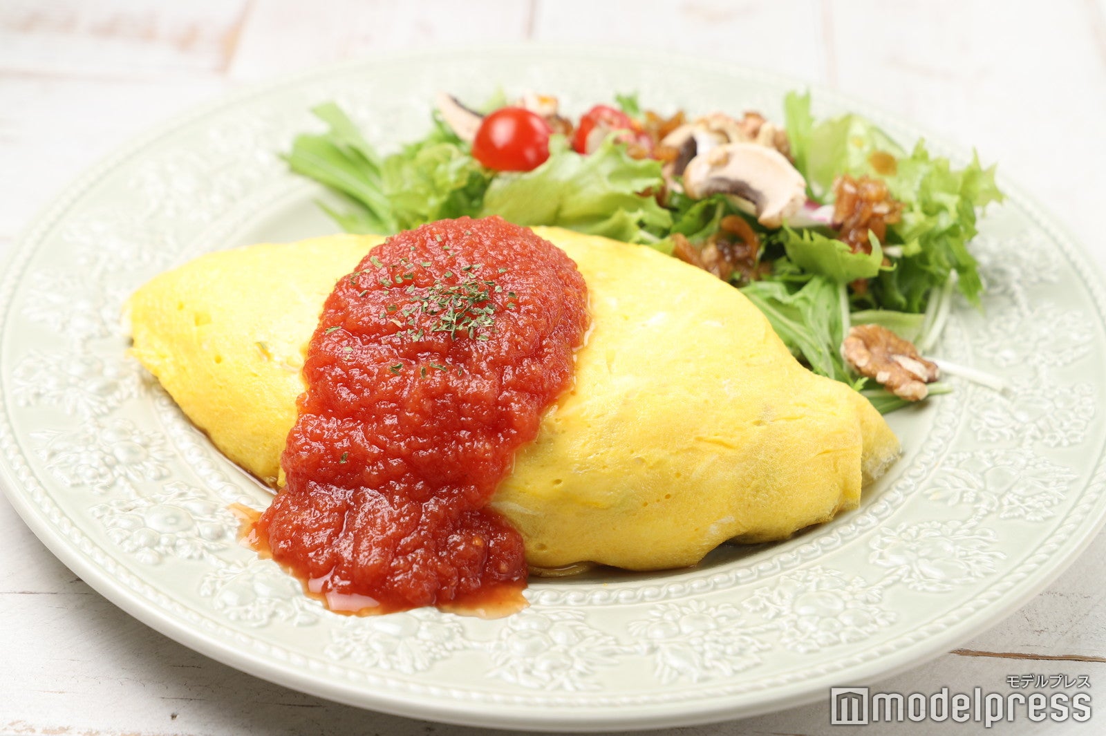 手作り有機ケチャップと平飼い卵のオムライス（C）モデルプレス（C）モデルプレス