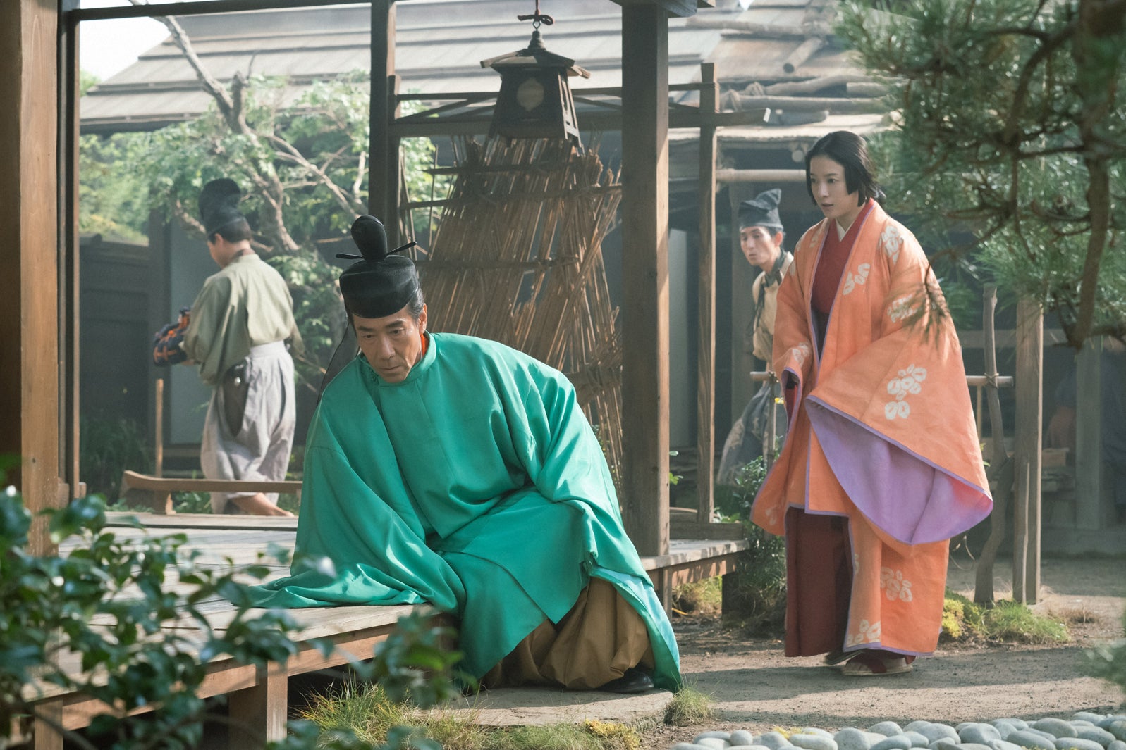 岸谷五朗、吉高由里子「光る君へ」第11話より（C）NHK