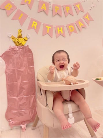 辻希美、第5子・夢空ちゃん1歳の誕生日を祝福「毎日沢山の幸せと笑顔を本当にありがとう」