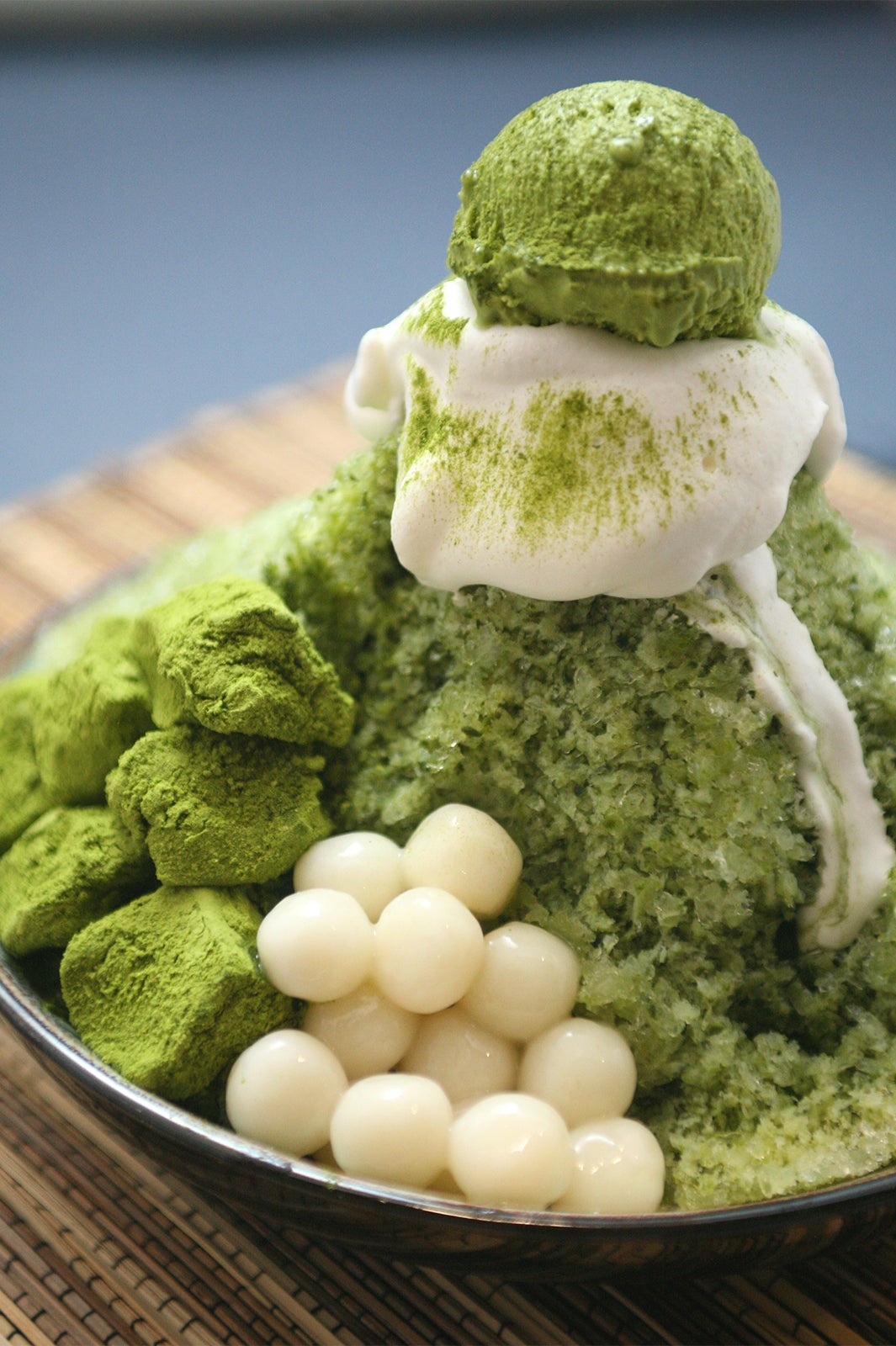 日本限定抹茶クリームかき氷　￥1,200／画像提供：MeetFresh 鮮芋仙