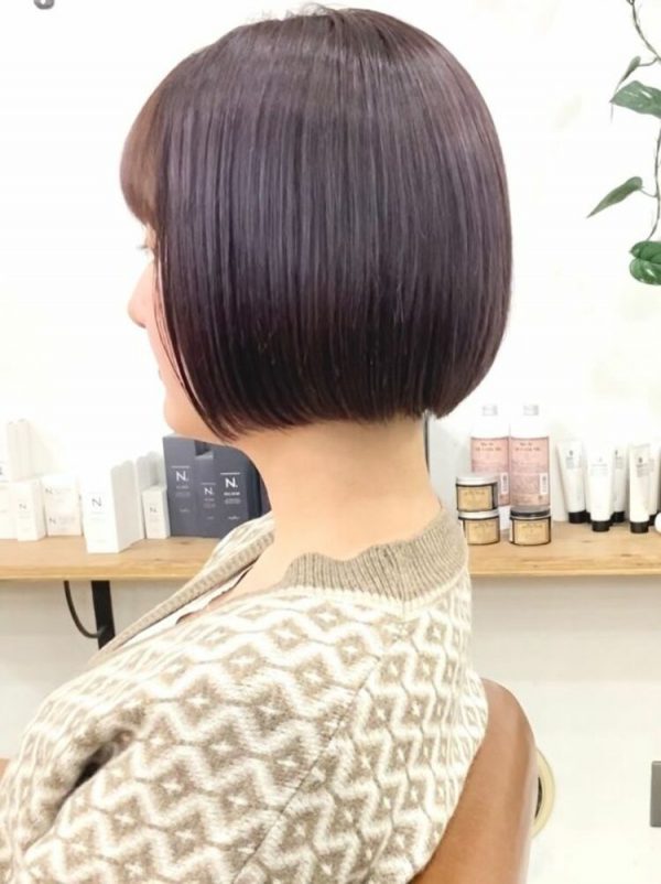 大人に似合う紫ヘアカラー特集 ブリーチあり なし別に叶えるトレンドスタイル モデルプレス