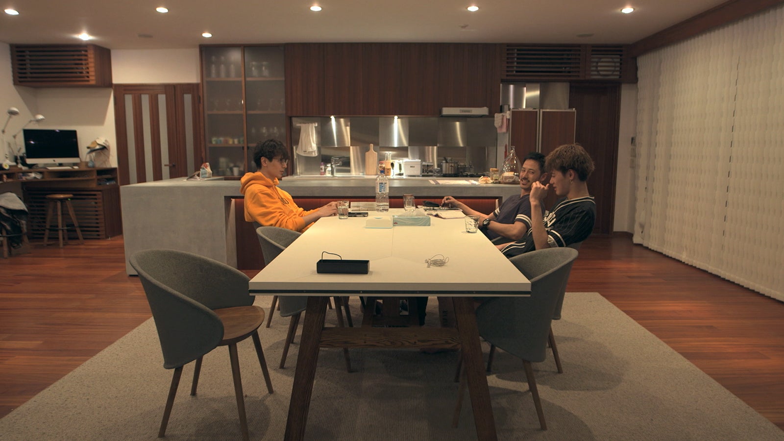 至恩、貴之、雄大「TERRACE HOUSE OPENING NEW DOORS」8th WEEK（C）フジテレビ／イースト・エンタテインメント